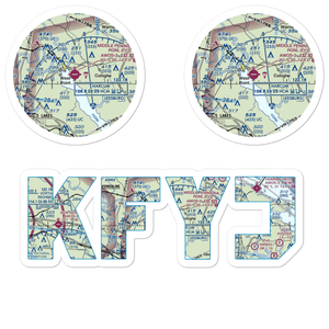 Middle Peninsula Regional Airport (FYJ) VFR Sectional Sticker Pack