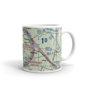 Fitzgerald Municipal Airport (FZG) VFR Sectional  Mug