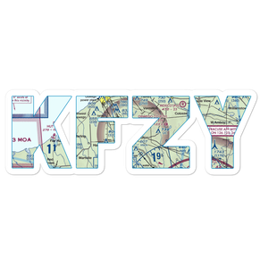 Oswego County Airport (FZY) VFR Sectional Sticker