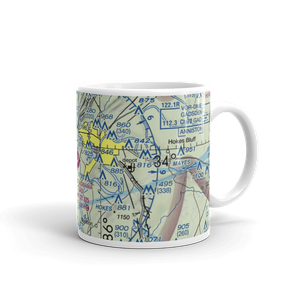 Northeast Alabama Regional Airport (GAD) VFR Sectional  Mug