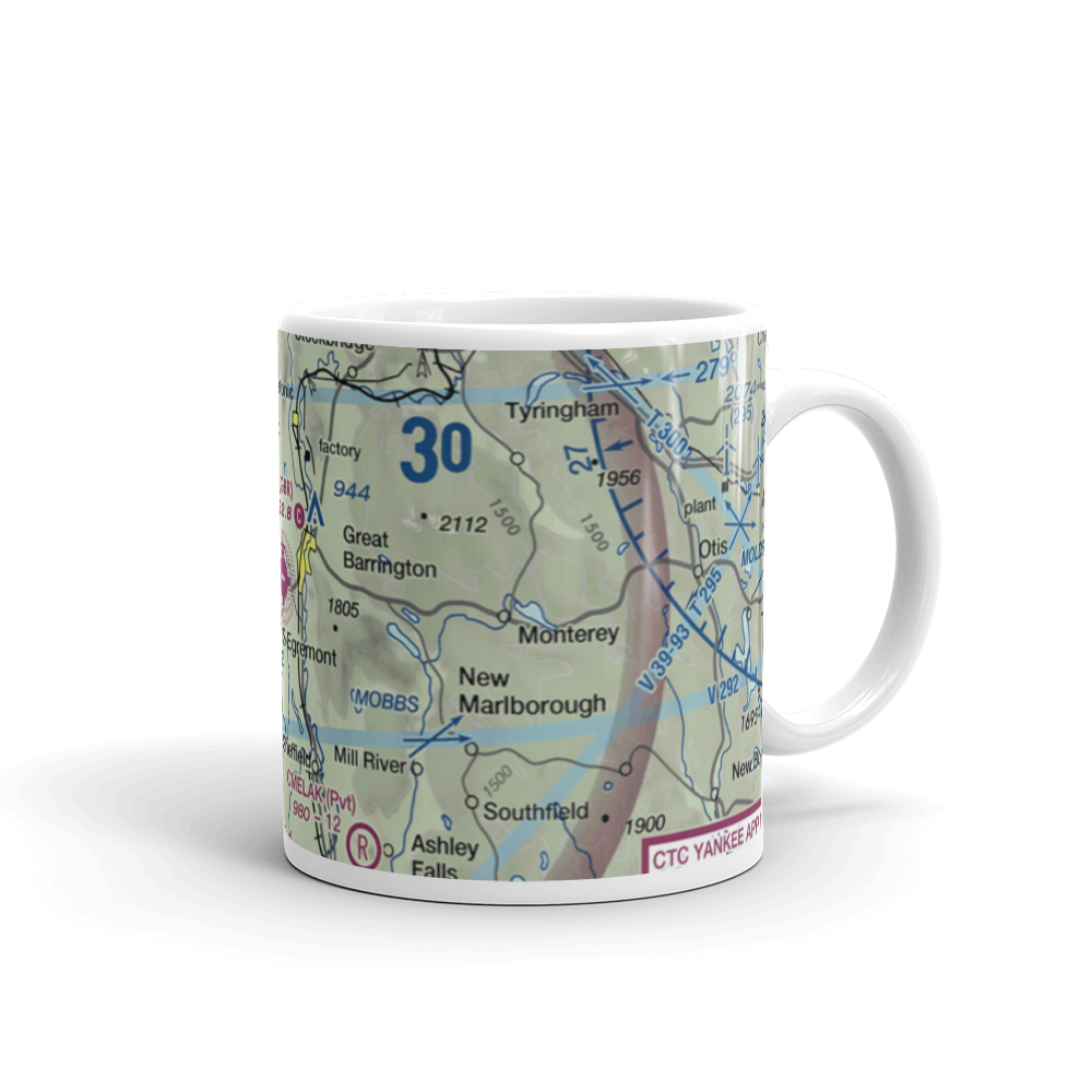 Walter J. Koladza Airport (GBR) VFR Sectional  Mug 