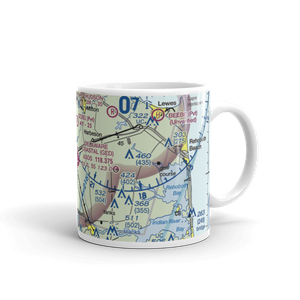 Sussex County Airport (GED) VFR Sectional  Mug