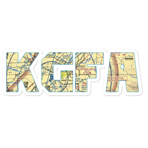 Malmstrom Air Force Base (GFA) VFR Sectional Sticker