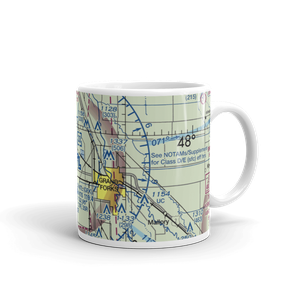 Grand Forks International Airport (GFK) VFR Sectional  Mug