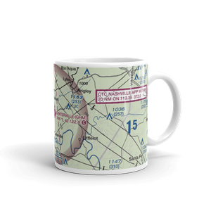 Centerville Municipal Airport (GHM) VFR Sectional  Mug