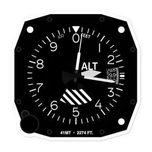 R & R Field (41MT) Altimeter Stickers