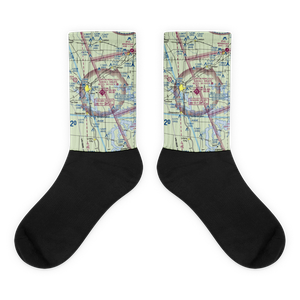 Clinton Memorial Airport (GLY) VFR Sectional Socks