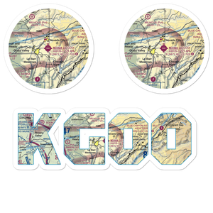 Nevada County Airport (GOO) VFR Sectional Sticker Pack
