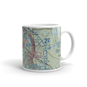 Grand Rapids Itasca Co-Gordon Newstrom field (GPZ) VFR Sectional  Mug