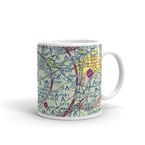 Greenville Spartanburg International Airport (GSP) VFR Sectional  Mug