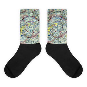 Greenville Spartanburg International Airport (GSP) VFR Sectional Socks