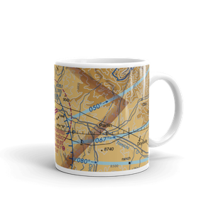 Gunnison Crested Butte Regional Airport (GUC) VFR Sectional  Mug