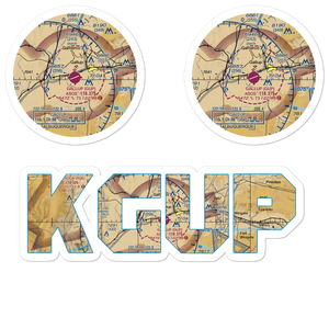 Gallup Municipal Airport (GUP) VFR Sectional Sticker Pack