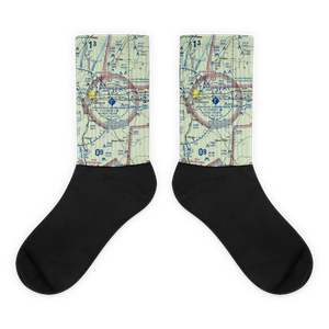 Greenwood–Leflore Airport (GWO) VFR Sectional Socks