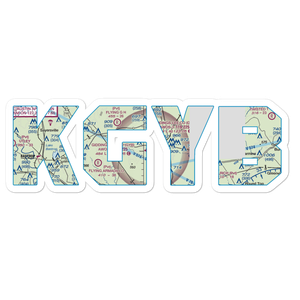 Giddings-Lee County Airport (GYB) VFR Sectional Sticker