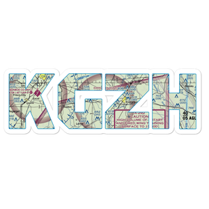 Evergreen Regional Airport/Middleton Field (GZH) VFR Sectional Sticker