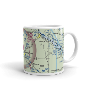 Bowling Green Municipal Airport (H19) VFR Sectional  Mug