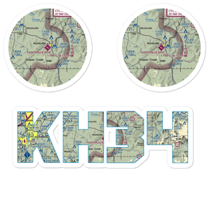 Huntsville Municipal Airport (H34) VFR Sectional Sticker Pack