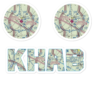 Marion County Rankin Fite Airport (HAB) VFR Sectional Sticker Pack