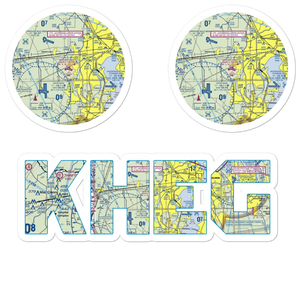 Herlong Airport (HEG) VFR Sectional Sticker Pack
