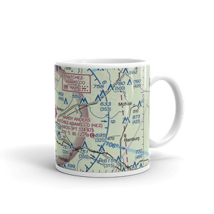 Hardy-Anders Field / Natchez-Adams County Airport (HEZ) VFR Sectional  Mug