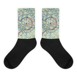 Hardy-Anders Field / Natchez-Adams County Airport (HEZ) VFR Sectional Socks