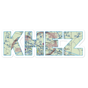 Hardy-Anders Field / Natchez-Adams County Airport (HEZ) VFR Sectional Sticker