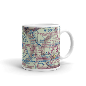 Mackall Army Air Field (HFF) VFR Sectional  Mug