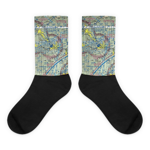 Hickory Regional Airport (HKY) VFR Sectional Socks