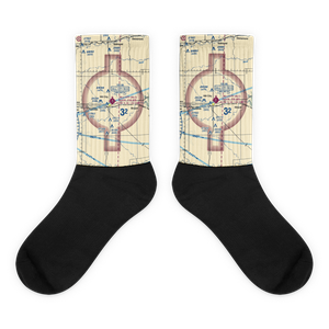 Hill City Municipal Airport (HLC) VFR Sectional Socks