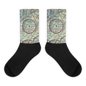 Highland County Airport (HOC) VFR Sectional Socks