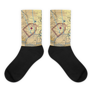 Hot Springs County Airport (HSG) VFR Sectional Socks