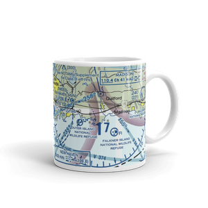 Tweed New Haven Airport (HVN) VFR Sectional  Mug