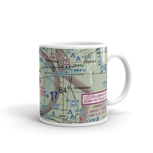 Sidney Municipal Airport (SCA) VFR Sectional  Mug