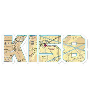 Santa Rosa Route 66 Airport (SXU) VFR Sectional Sticker