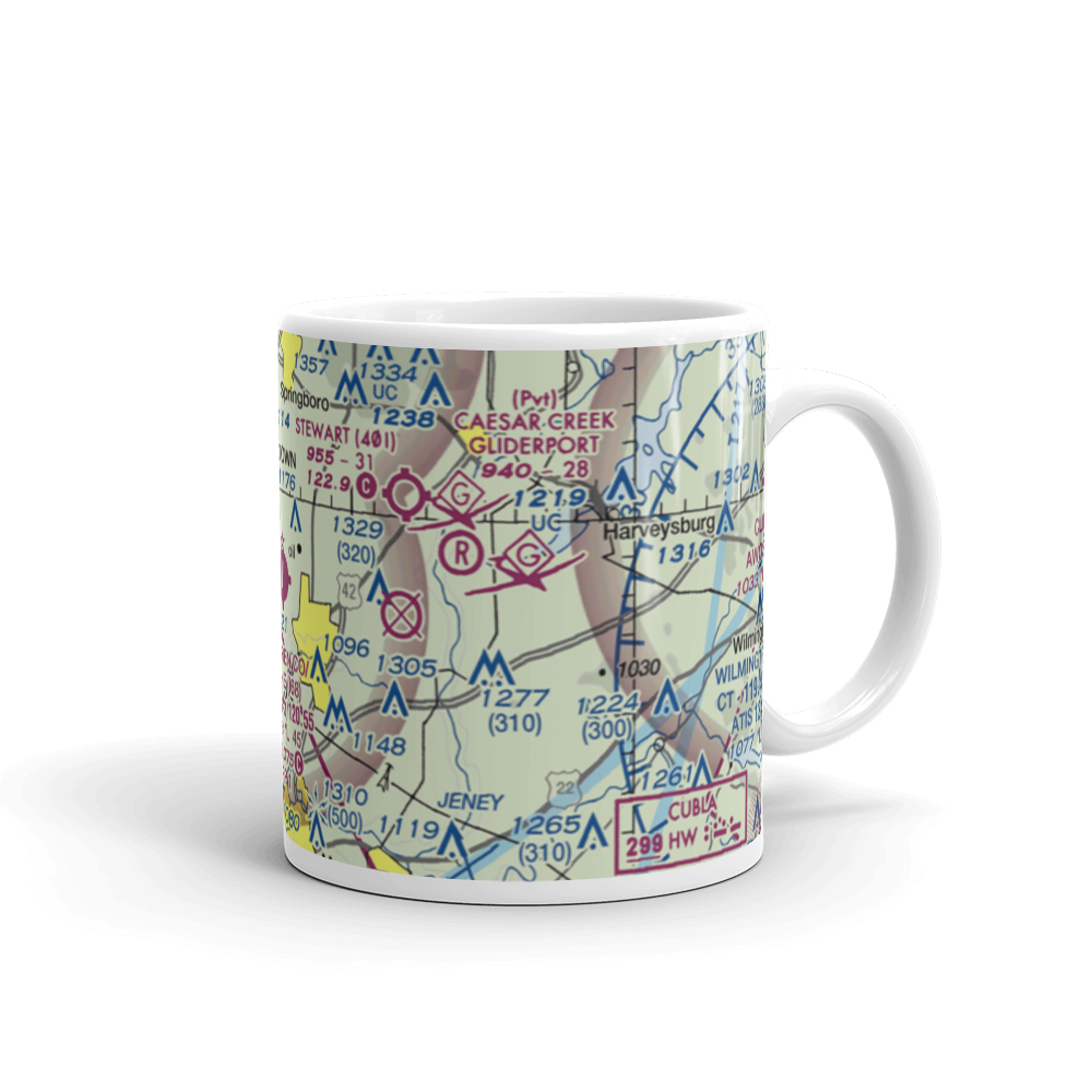 Warren County Airport/John Lane Field (I68) VFR Sectional  Mug 