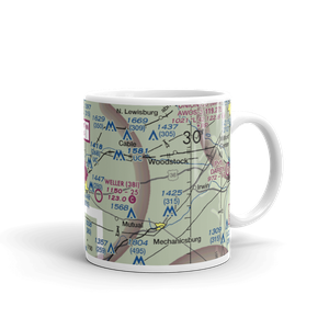 Grimes Field (I74) VFR Sectional  Mug