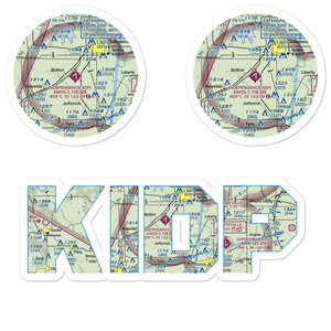 Independence Municipal Airport (IDP) VFR Sectional Sticker Pack