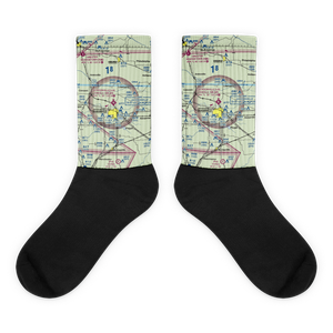 Jacksonville Municipal Airport (IJX) VFR Sectional Socks