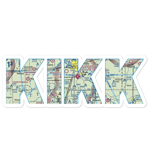 Greater Kankakee Airport (IKK) VFR Sectional Sticker
