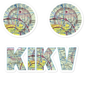 Ankeny Regional Airport (IKV) VFR Sectional Sticker Pack