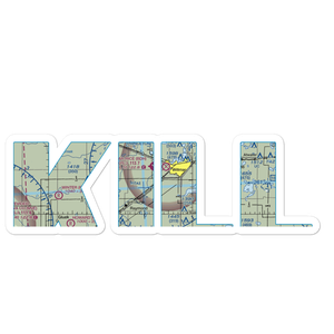 Willmar Municipal John L Rice Field (ILL) VFR Sectional Sticker