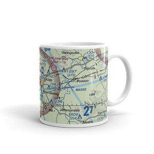 Mount Sterling Montgomery County Airport (IOB) VFR Sectional  Mug