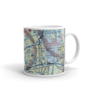 Lincolnton Lincoln County Regional Airport (IPJ) VFR Sectional  Mug