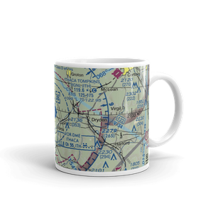 Ithaca Tompkins Regional Airport (ITH) VFR Sectional  Mug