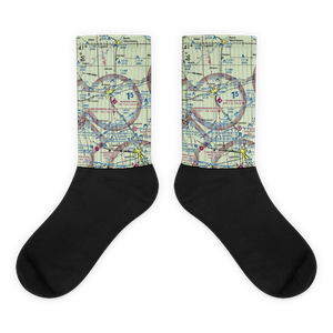 Wabash Municipal Airport (IWH) VFR Sectional Socks