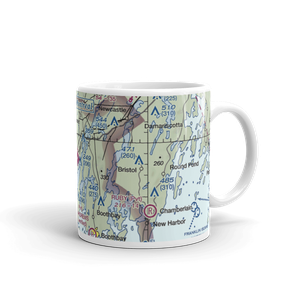 Wiscasset Airport (IWI) VFR Sectional  Mug