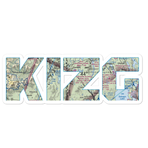 Eastern Slopes Regional Airport (IZG) VFR Sectional Sticker