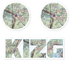 Eastern Slopes Regional Airport (IZG) VFR Sectional Sticker Pack