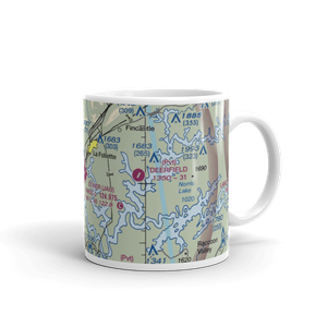 Colonel Tommy C Stiner Airfield (JAU) VFR Sectional  Mug